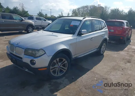 2008 BMW X3 3.0Si из США, поврежденный, VIN WBXPC93488WJ07074